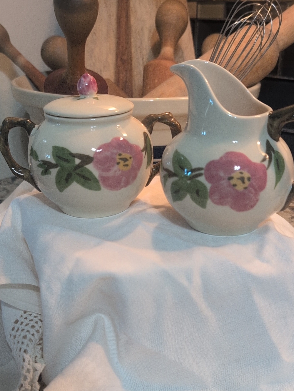 Franciscan Sugar & Creamer